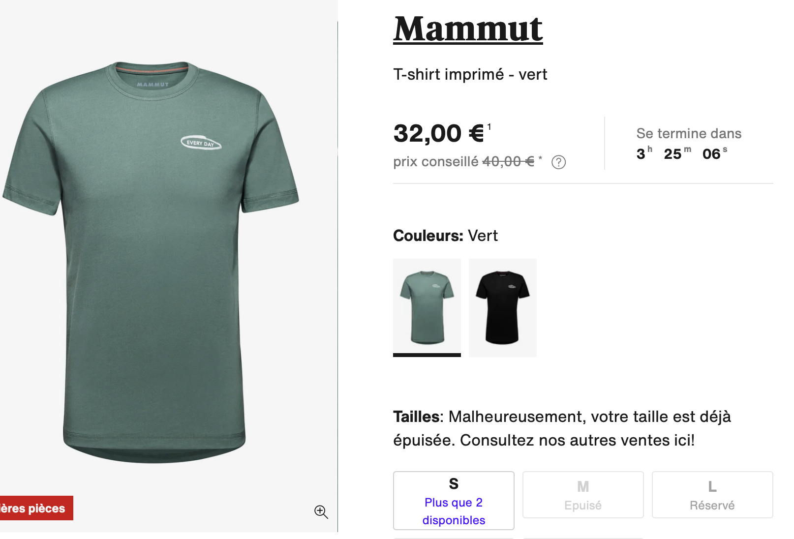 T-shirt imprimé - vert