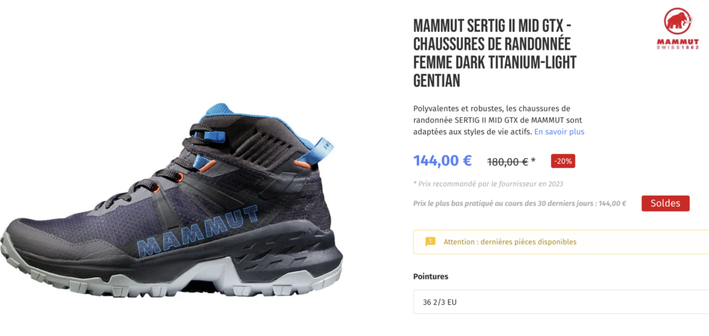 MAMMUT SERTIG II MID GTX