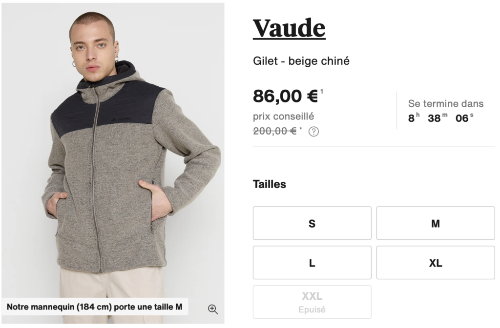 vaude gilet