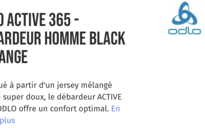 DÉBARDEUR HOMME BLACK MELANGE