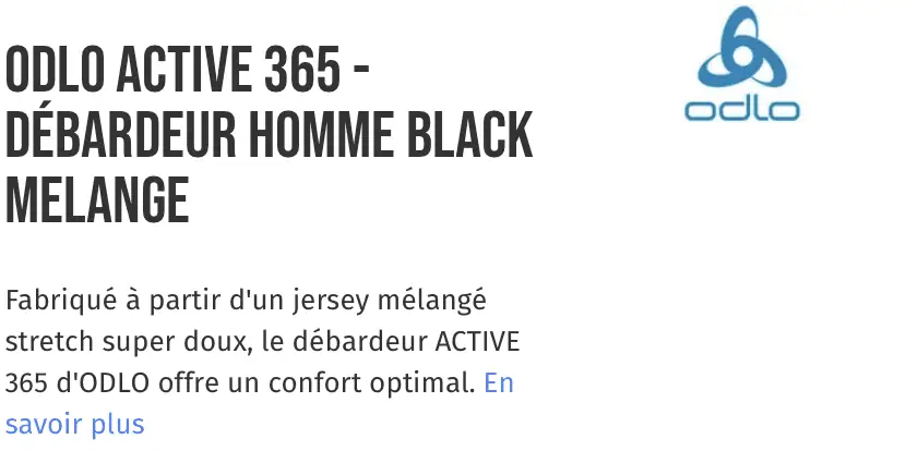 DÉBARDEUR HOMME BLACK MELANGE