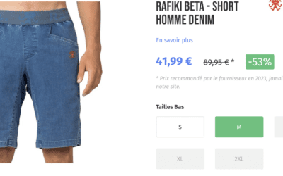 RAFIKI short escalade par eva personal shopper