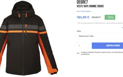 DEGRE7 veste Vape par eva personal shopper