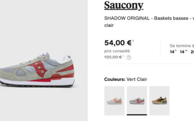 Saucony baskets basses par eva personal shopper