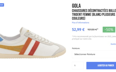 Gola Bullet Trident Femme par eva personal shopper