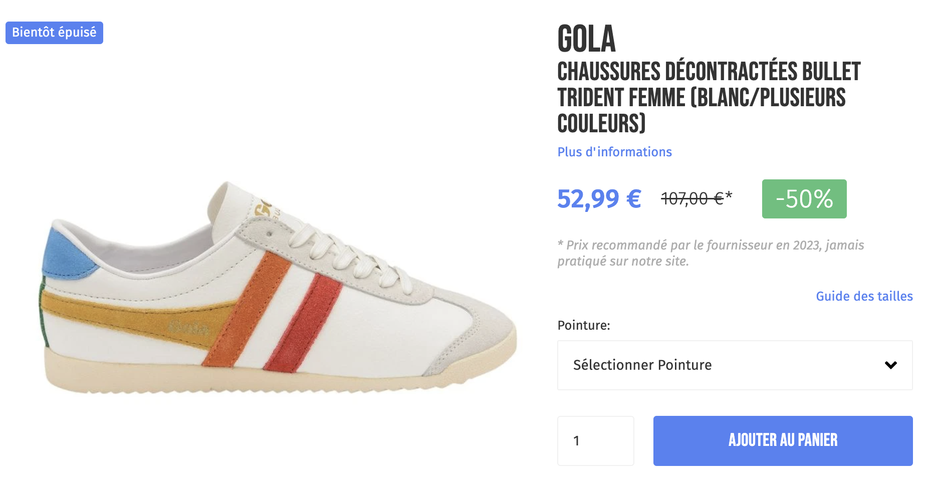 Gola Bullet Trident Femme