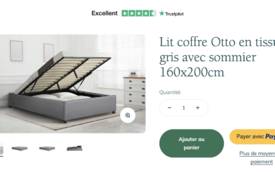 Lit coffre Otto par eva personal shopper