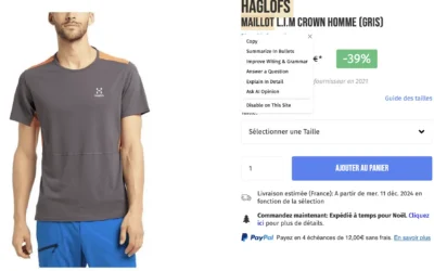 Haglöfs Maillot par eva personal shopper