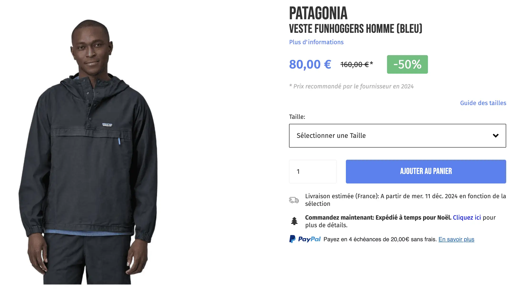 Patagonia Veste Funhoggers privatesportshop black days