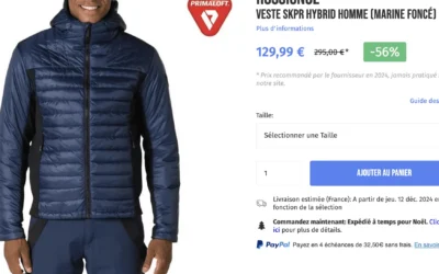 Rossignol Veste SKPR Hybrid par eva personal shopper