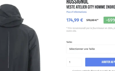 Rossignol Veste Atelier City par eva personal shopper