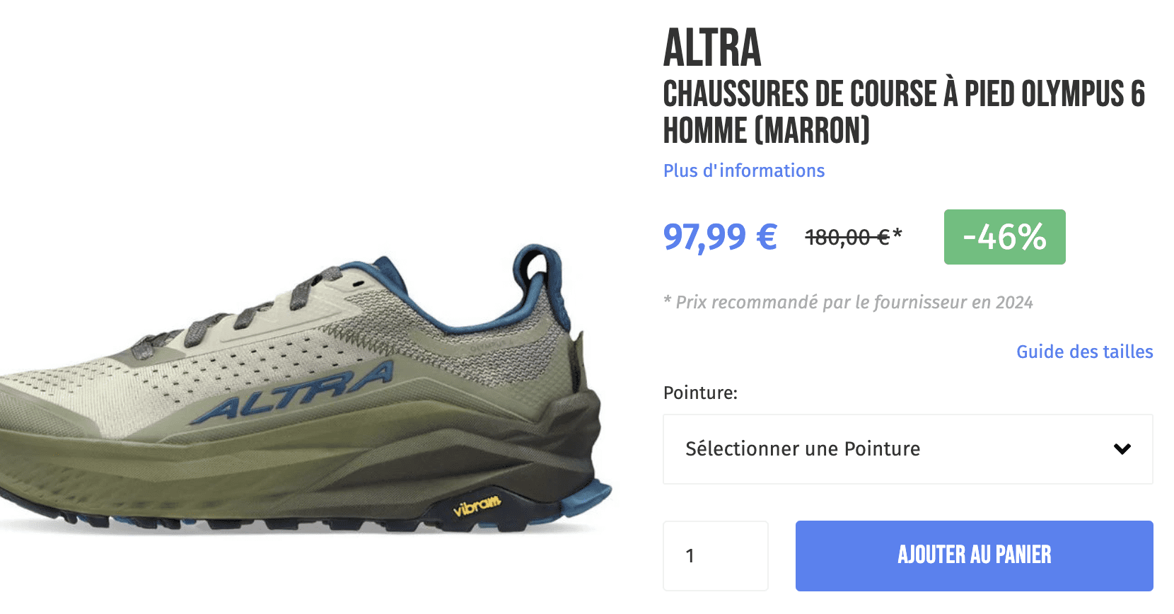 Altra trail olympus 6