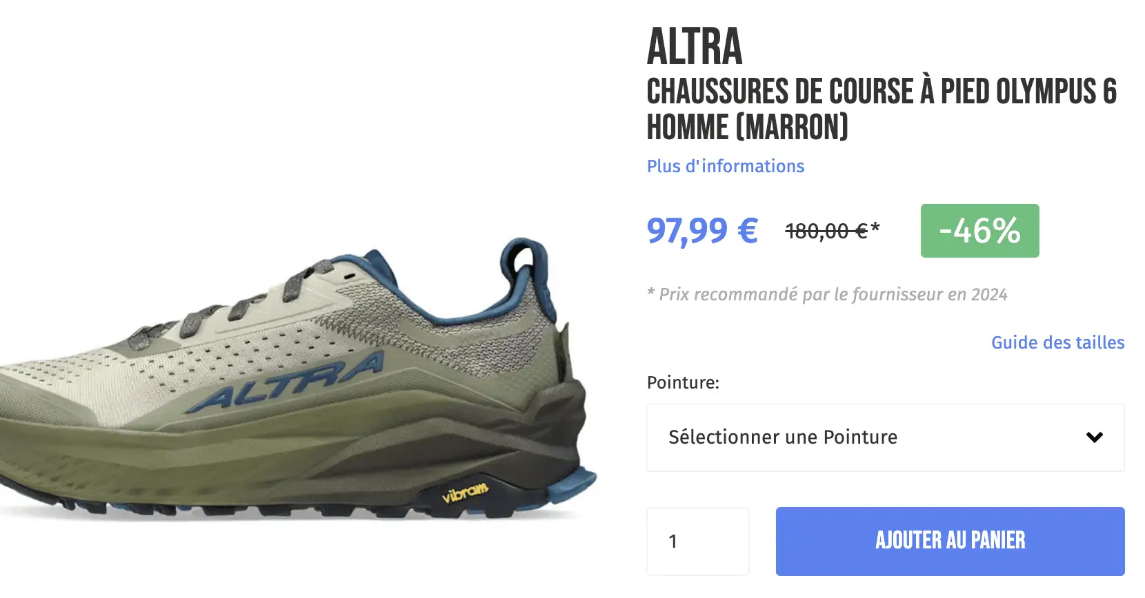 Altra trail olympus 6