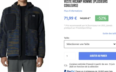 Mountain hardwear veste HiCamp par eva personal shopper