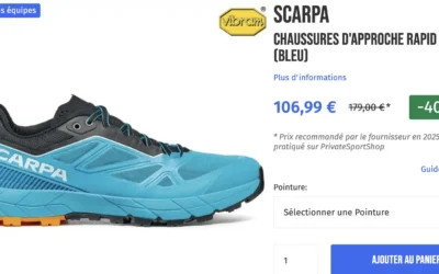 Scarpa Chaussures d’approche Rapid par eva personal shopper