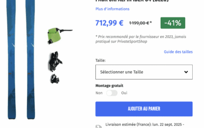 Elan pack ski ibex par eva personal shopper