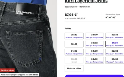 Karl lagerfeld jeans par eva personal shopper