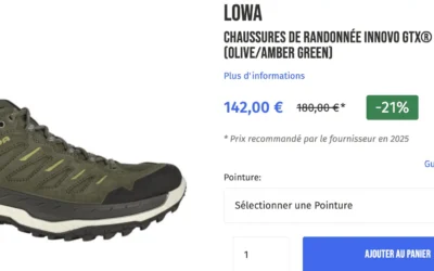 Lowa chaussures rando par eva personal shopper