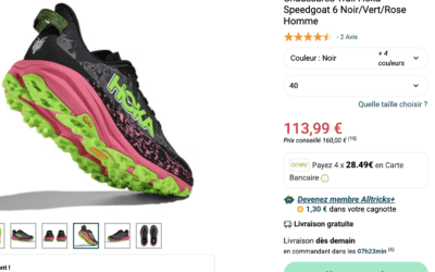 Hoka speedgoat 6 par eva personel shopper