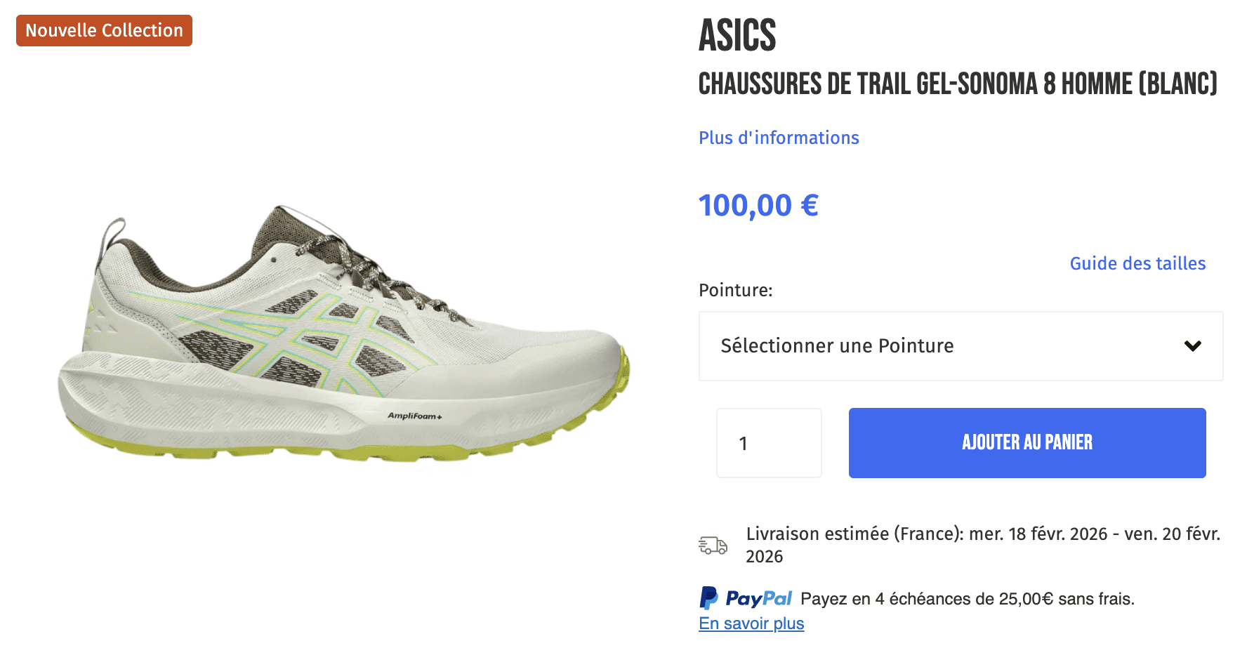 Asics sonoma 8