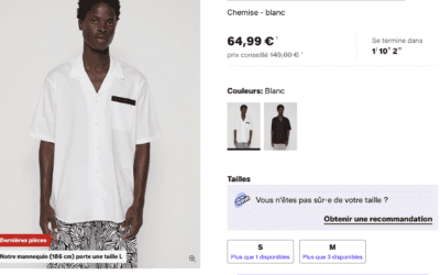 Karl Lagerferld chemise blanc par eva personal shopper