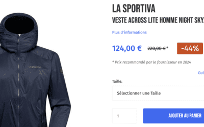 la sportiva Veste Across Lite par eva personal shopper