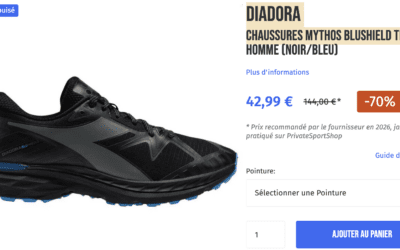 Diadora mythos blushield trail par eva personal shopper