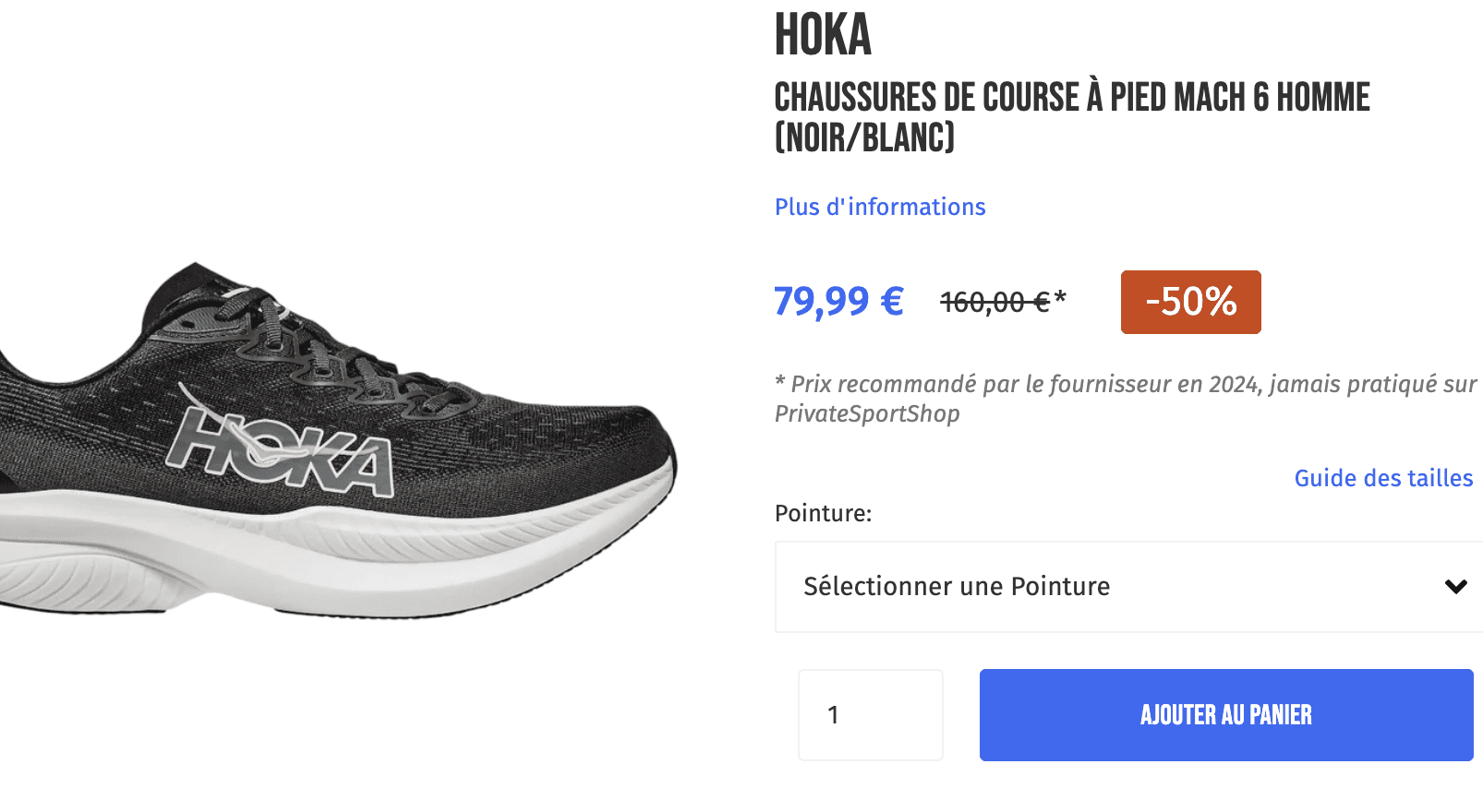 Hoka running mach 6